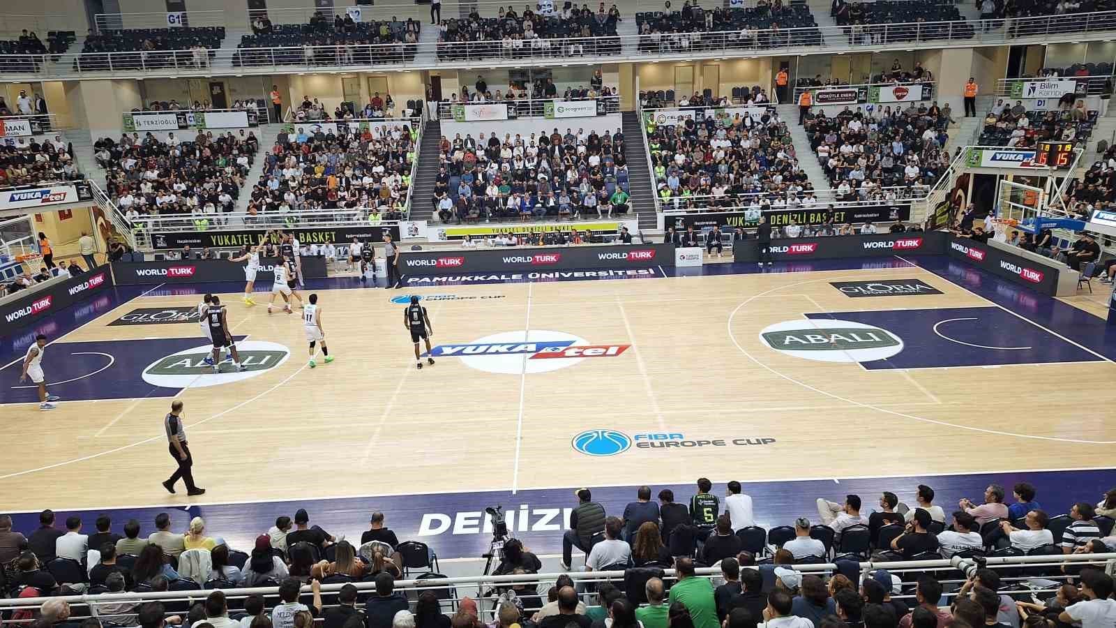 Denizli Basketbol Takımı, Avrupa'daki İlk Maçında Slovak Rakibini Mağlup Etti