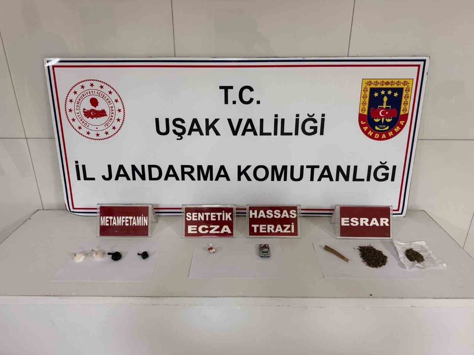 Uşak'ta Uyuşturucu Operasyonu: Altı Şüpheliden Dörtü Tutuklandı