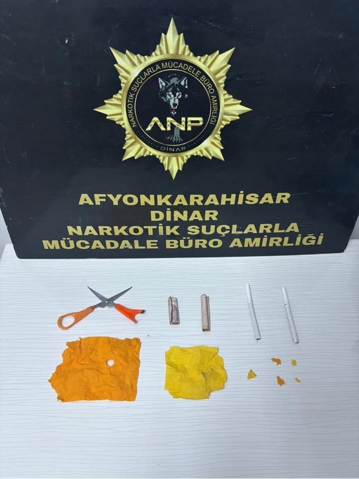 Uyuşturucu Operasyonu: Afyonkarahisar Dinar'da İki Kişi Tutuklandı