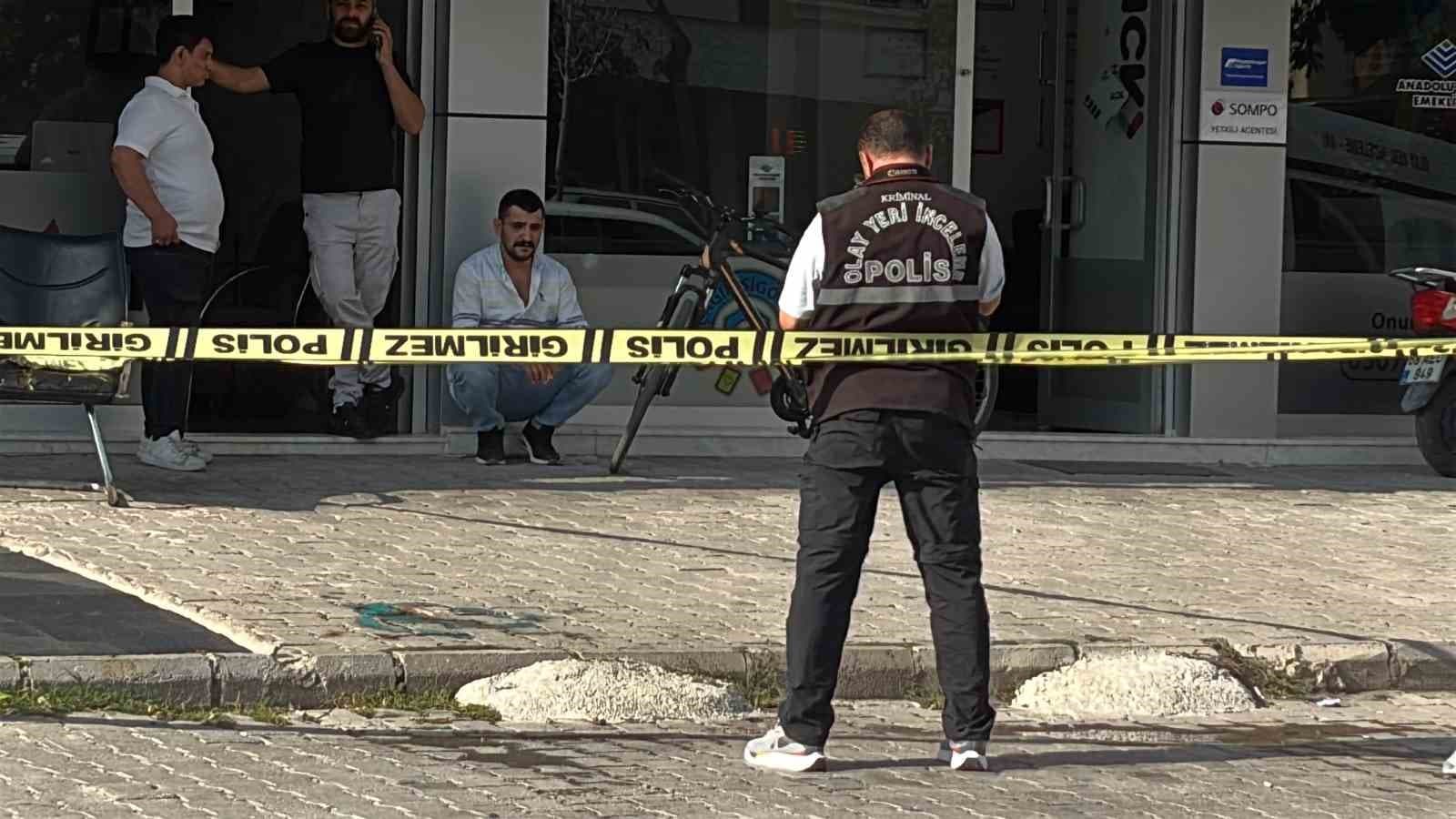 Aksaray'da 5. kattan düşen kişi hayatını kaybetti
