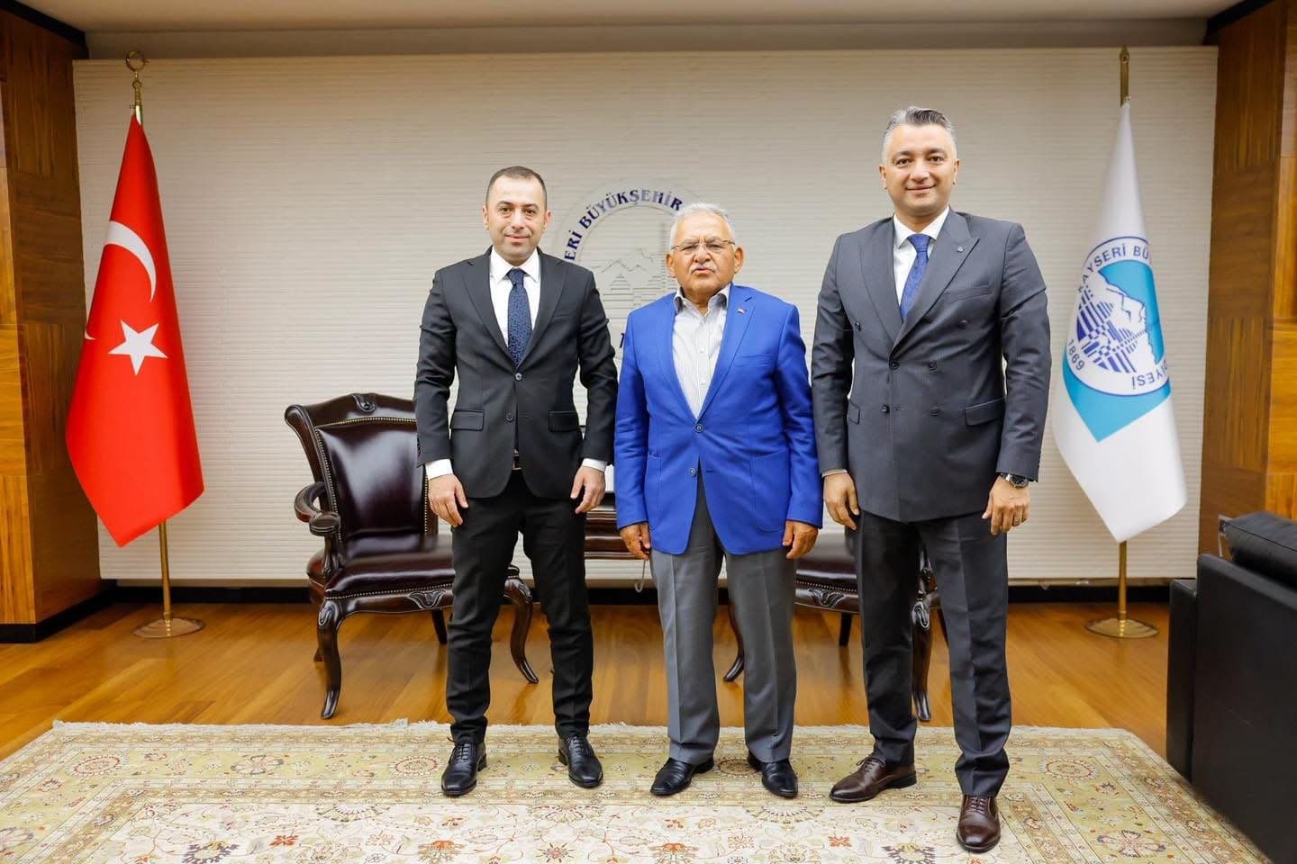 Başkan Büyükkılıç, Kayseri'nin Farklı Sektörlerinden Paydaşları Makamında Ağırladı
