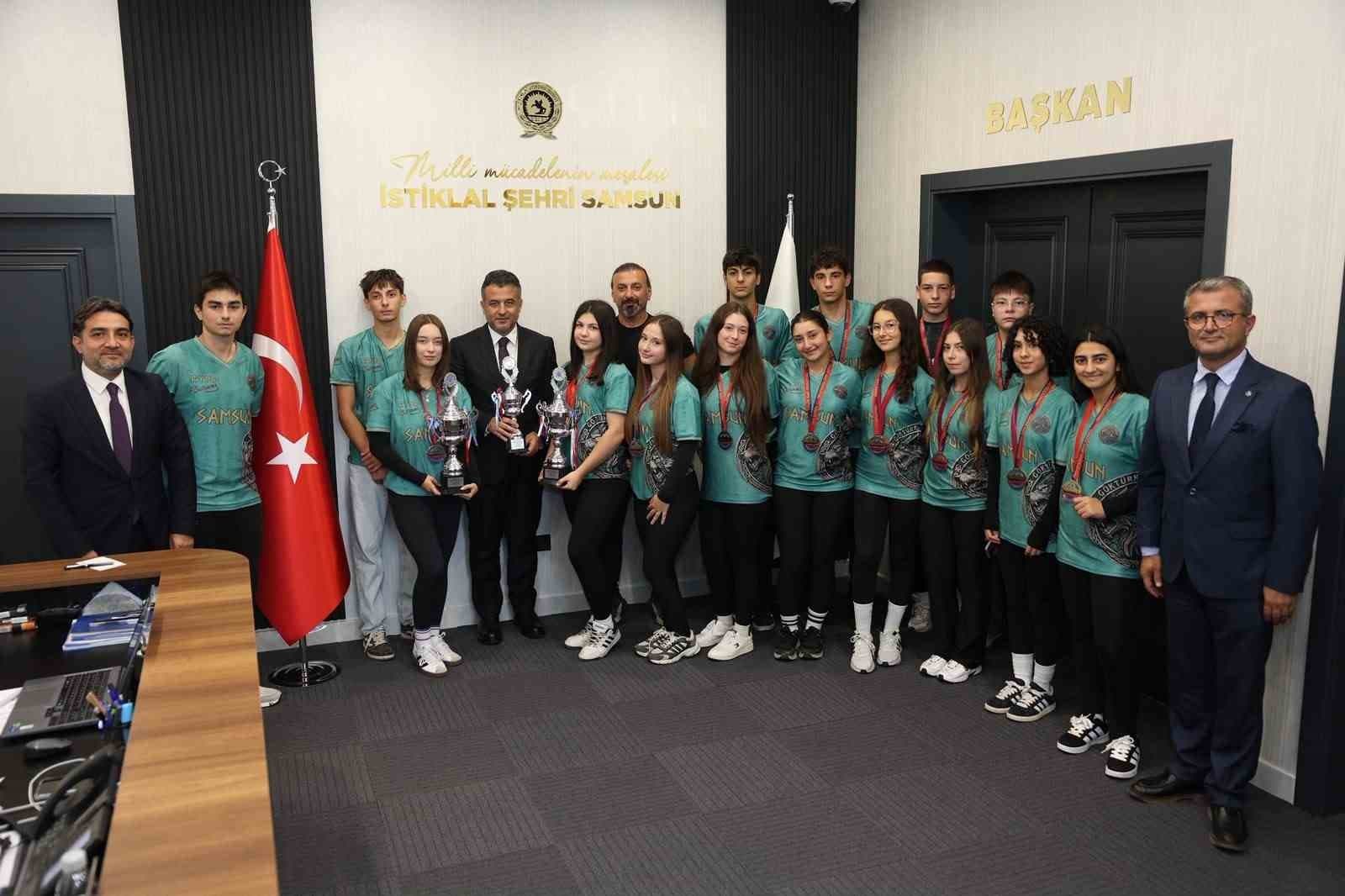 Başkan Doğan: Samsun'un Sporcularıyla Gurur Duyuyorum