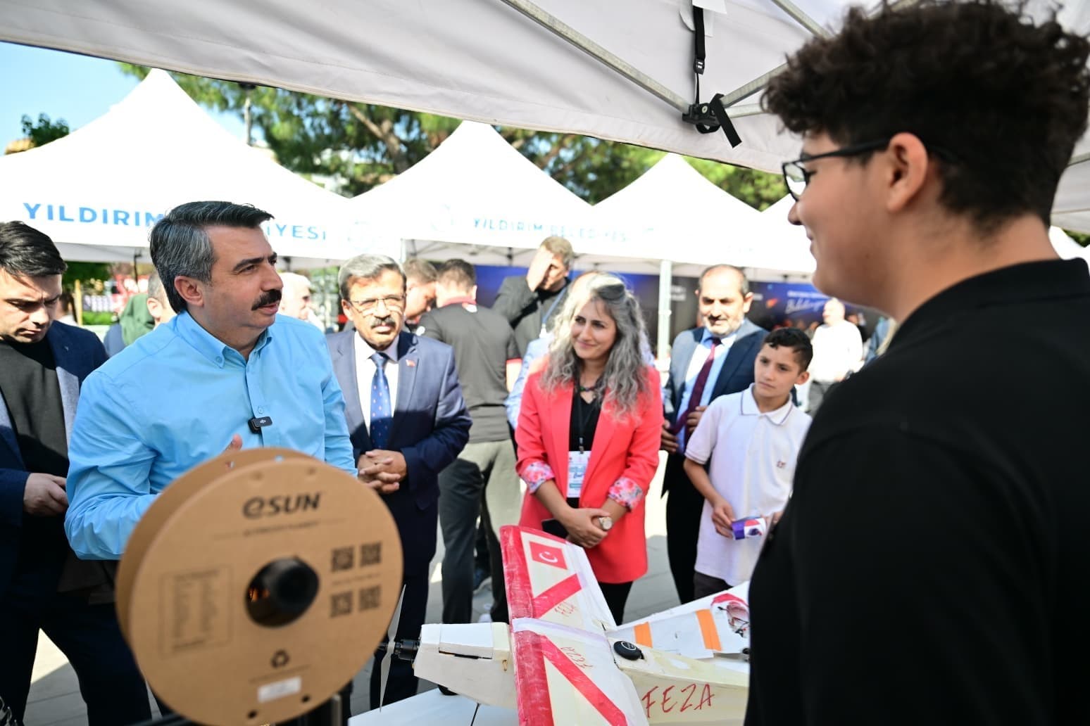 Yıldırım'da Bilim Festivalleri Başladı: Bilim ve Teknoloji Etkinlikleri Yoğun İlgi Gördü
