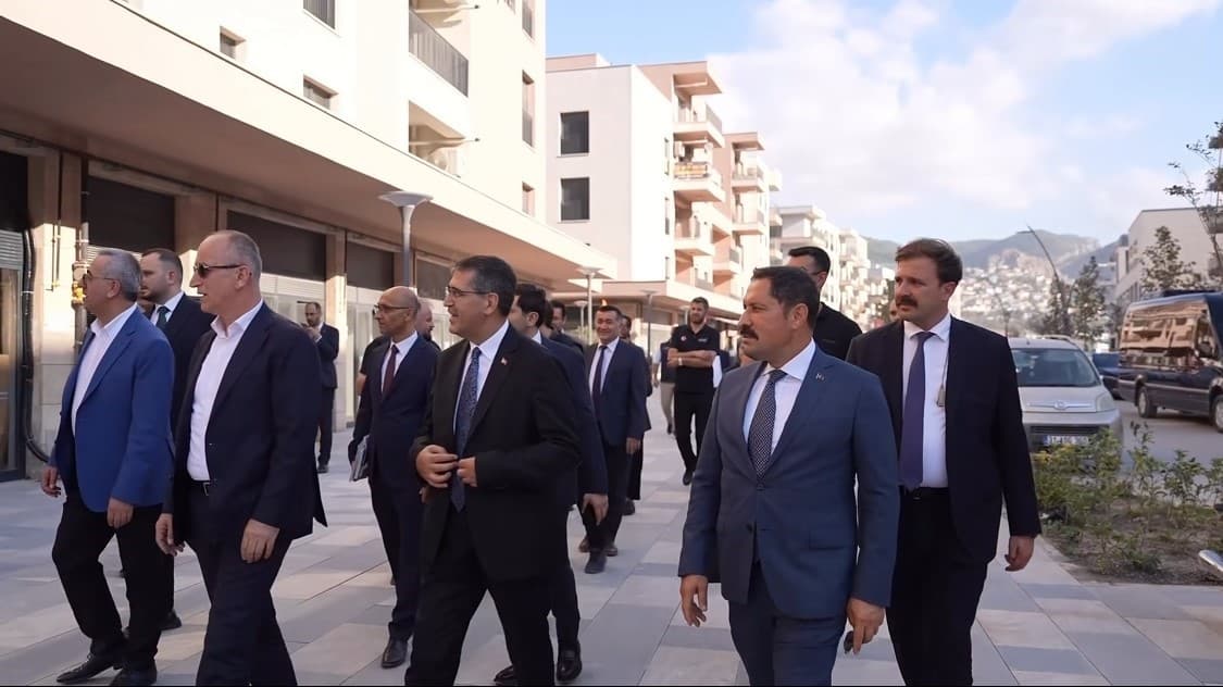 Hatay Yeniden İnşa Projeleri Havadan ve Karadan Değerlendirildi