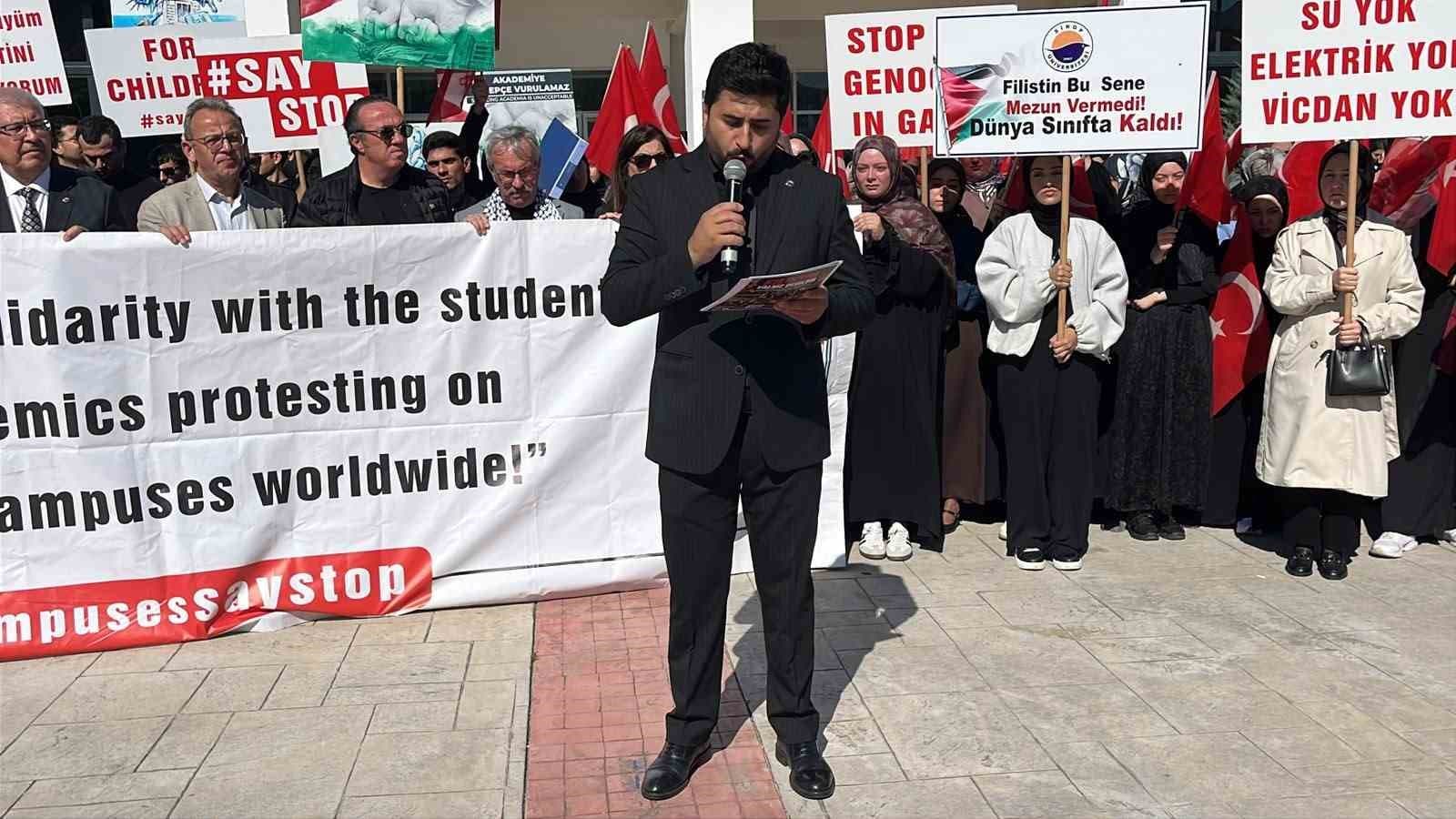 Sinop Üniversitesi'nde Filistin'e Destek Programı Düzenlendi