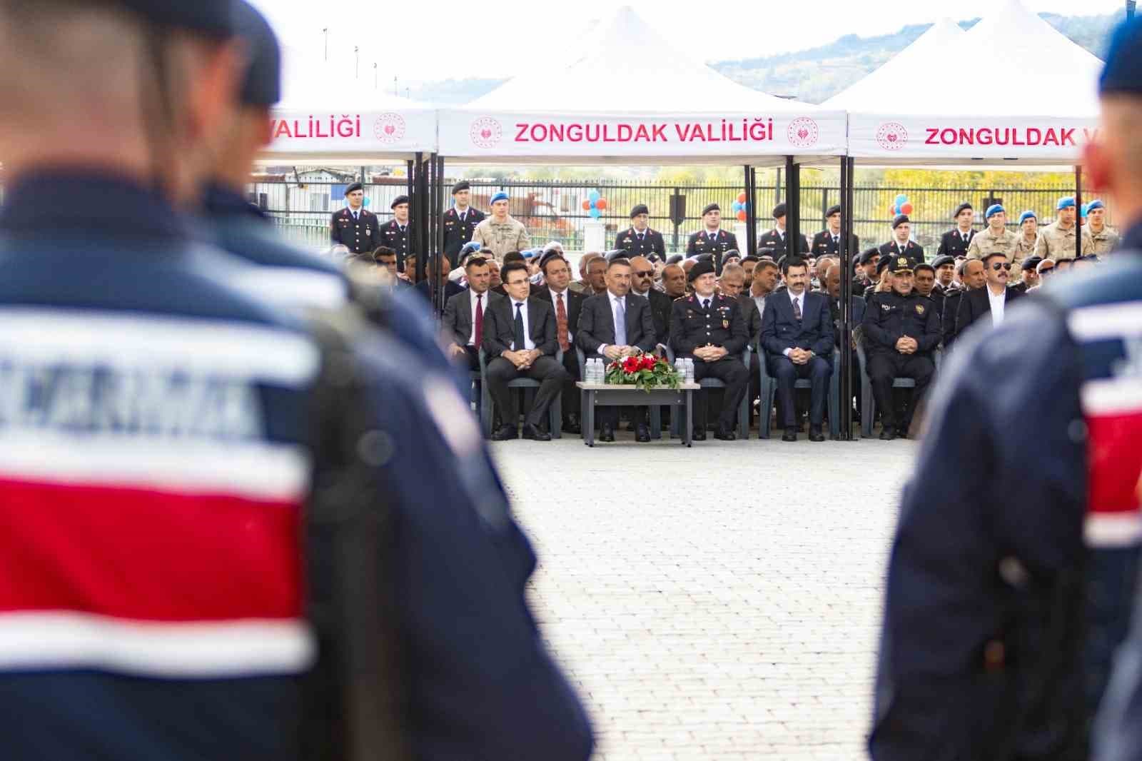 Zonguldak'ta Devrek Çaydeğirmeni Jandarma Karakolu Yeni Binası Hizmete Açıldı
