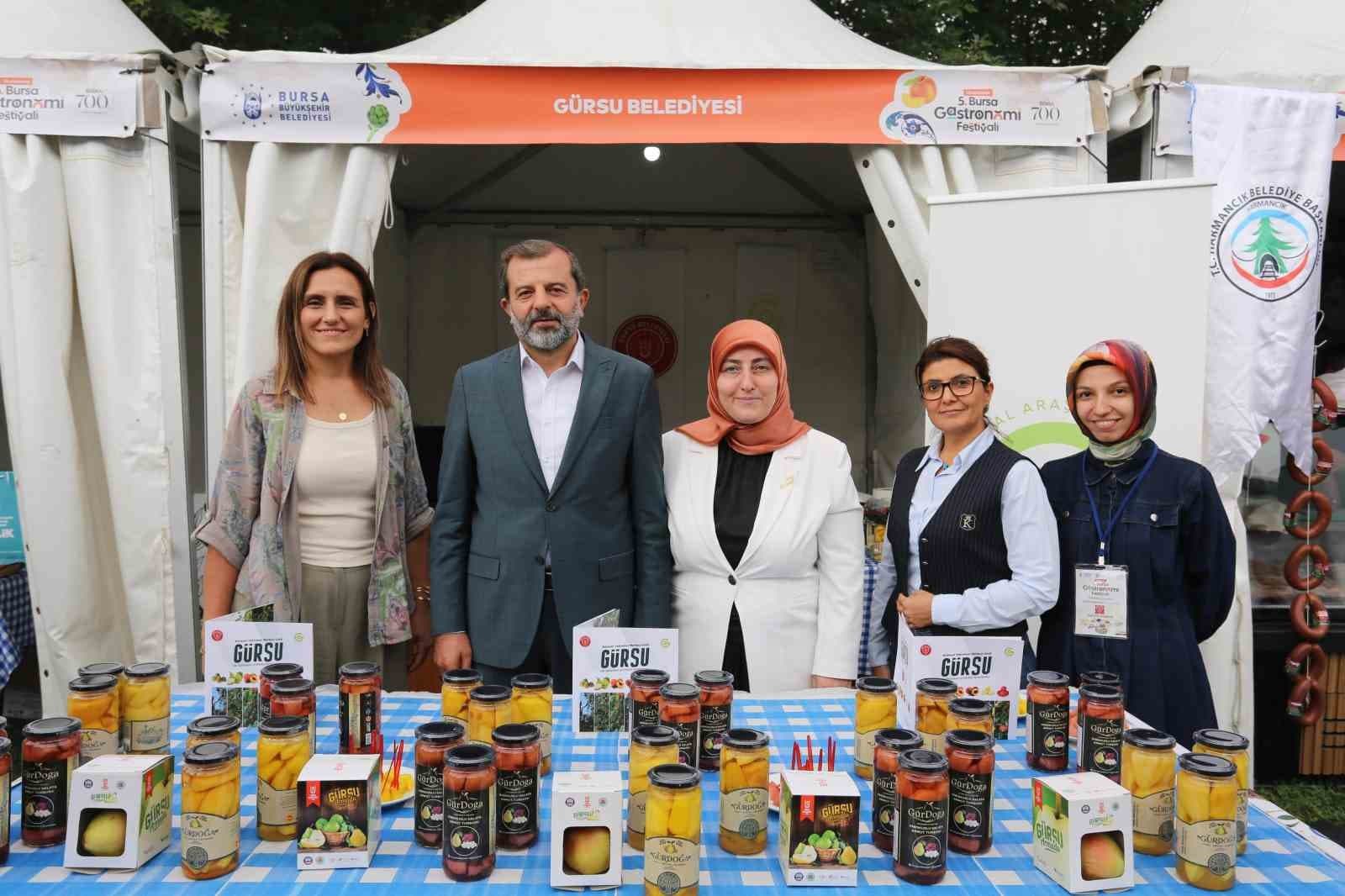 Gürsu Ovası Ürünleri Gastronomi Festivali'nde Sergilendi