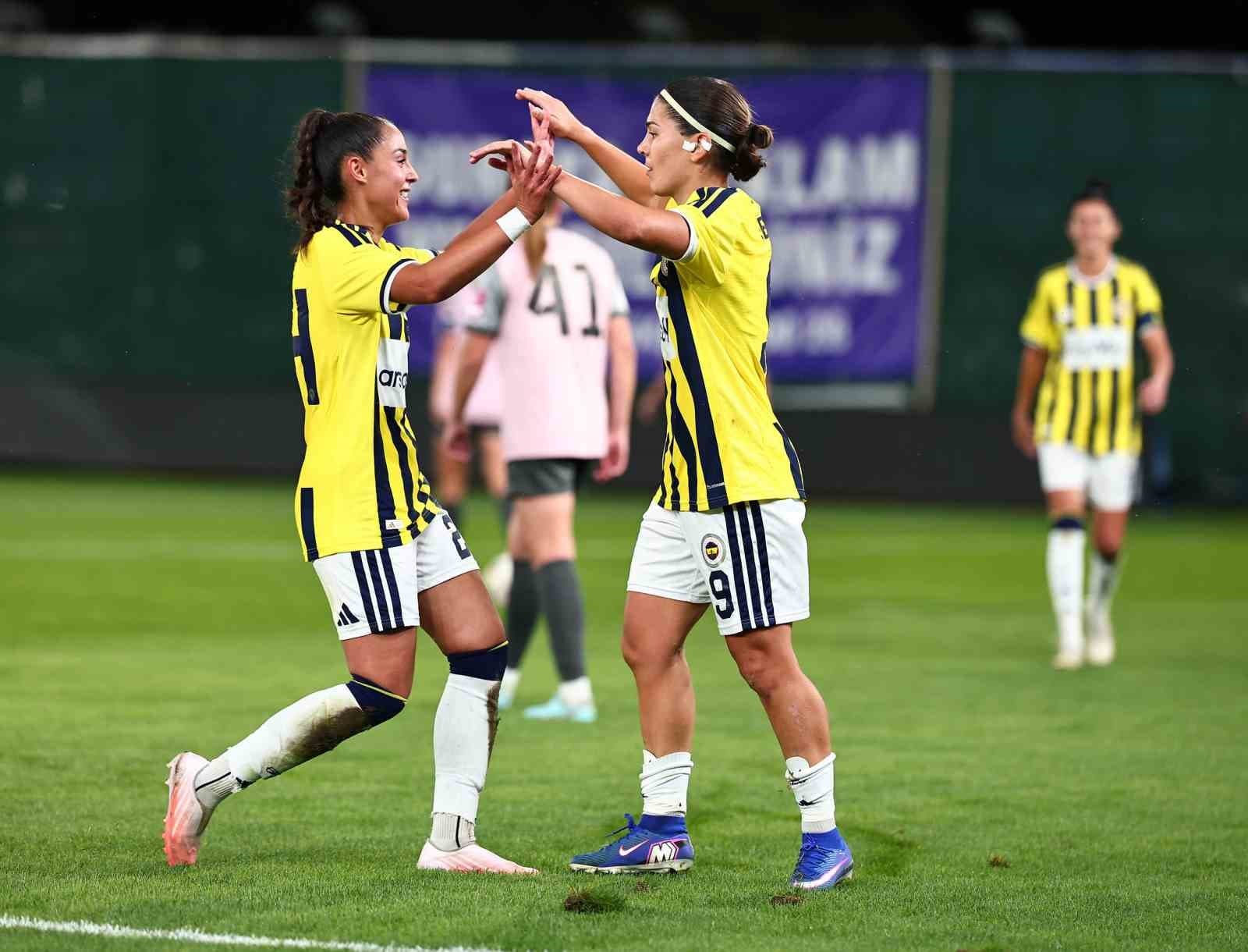 Fenerbahçe, UEFA Kadınlar Avrupa Kupası'nda Son 16 Turuna Ulaştı