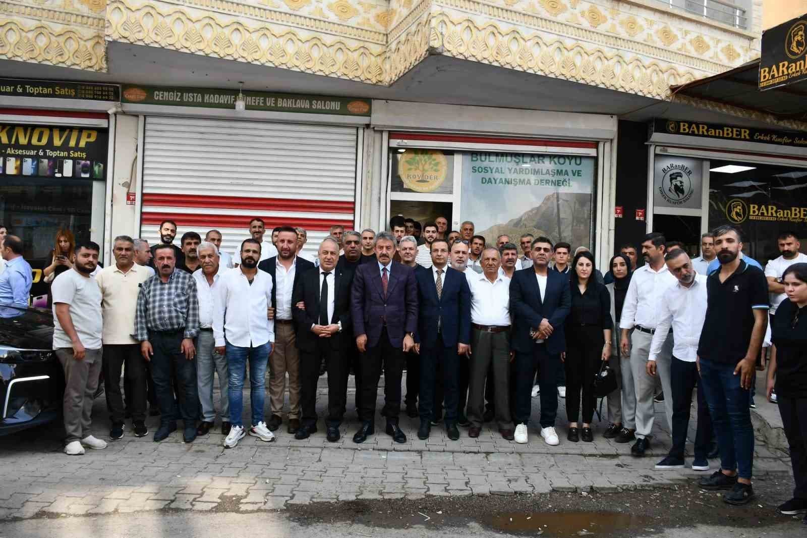 Tatar, Cizre'de Vatandaşlarla Buluştu: Bölge İçin 'Milli Dayanışma' Vurgusu