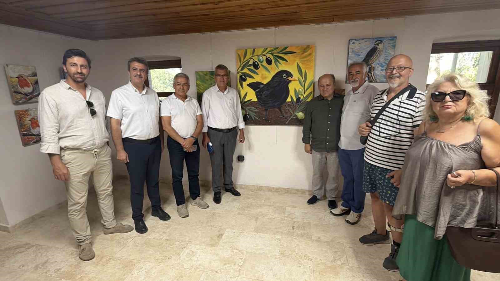 Kaz Dağları'nın Kuş Çeşitliliğinden İlham Alan Sergi Açıldı