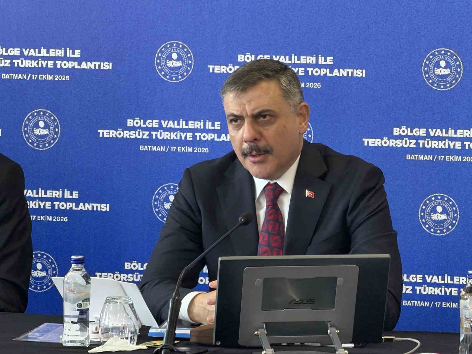 İç İşleri Bakan Çiftçi: "Terörsüz Türkiye, stratejik bir devlet politikasıdır"