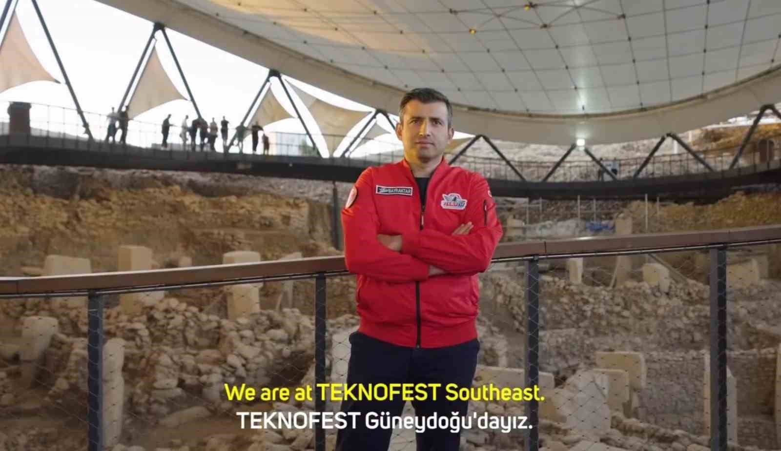 Bayraktar, TEKNOFEST Güneydoğu Ziyaretinde Göbeklitepe'yi Vurguladı