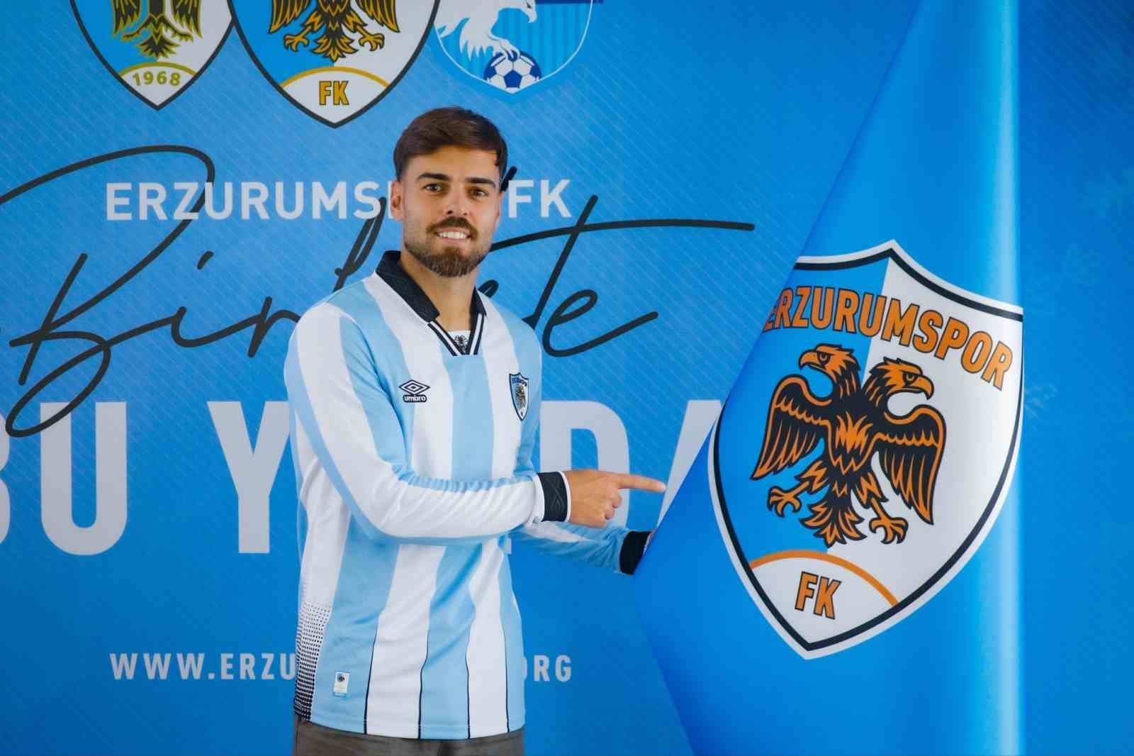 Erzurumspor FK, Portekizli Oyuncu Miguel Cardoso ile İki Yıllık Sözleşme İmzalamayı Açıkladı