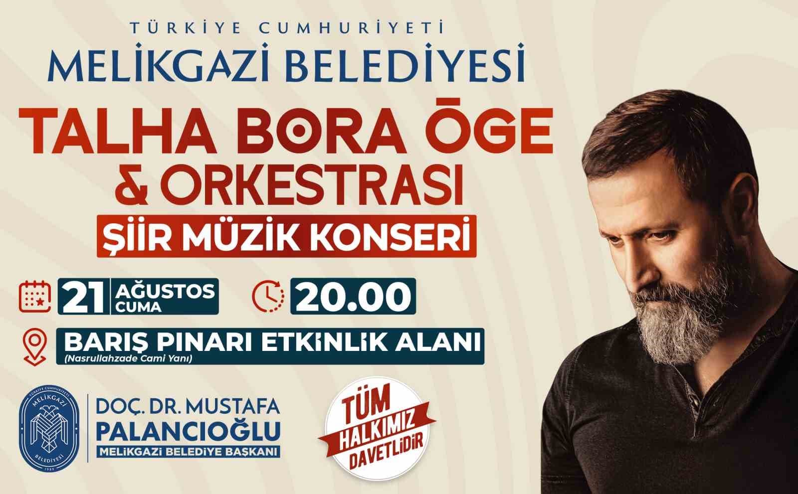 Melikgazi'de Yeni Bir Şiir ve Türkü Konseri Programı Açıklandı