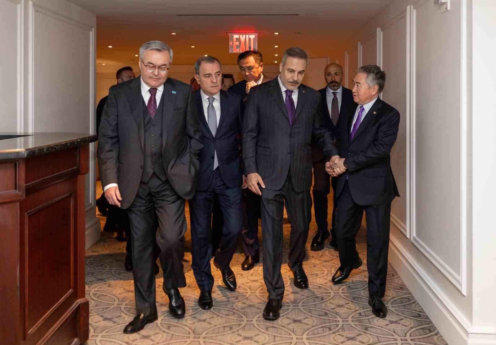 Dışişleri Bakanı Fidan, New York'ta TDT Dışişleri Bakanları Konseyi Toplantısına Katıldı