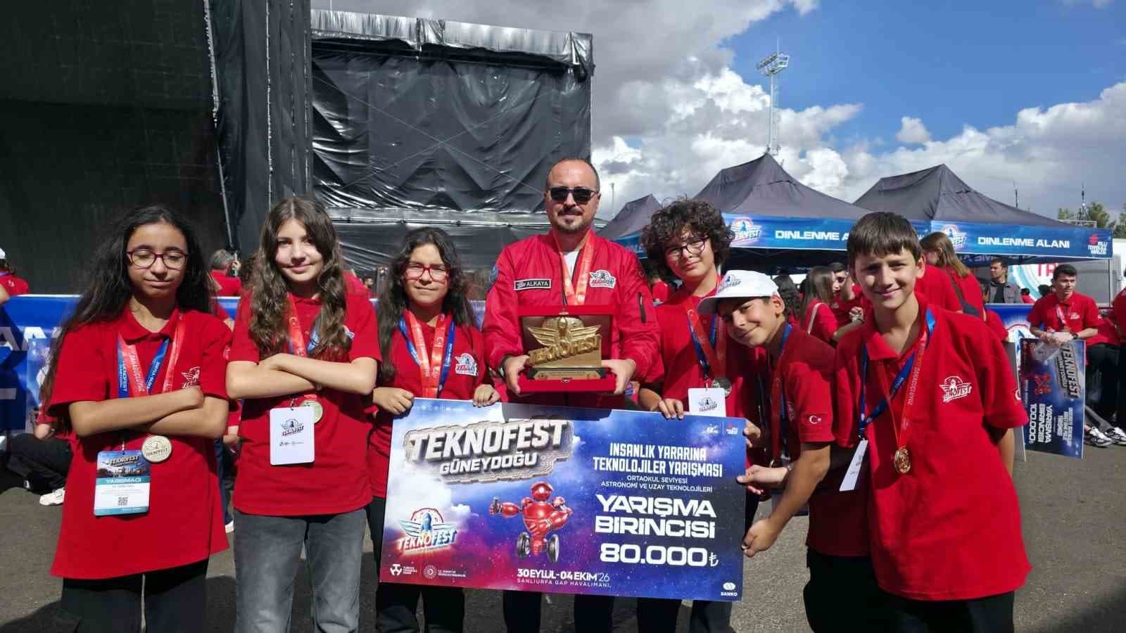 Balıkesir Milli Eğitim Öğrencileri TEKNOFEST Güneydoğu Finallerinde Dört Dereceyi Aldı