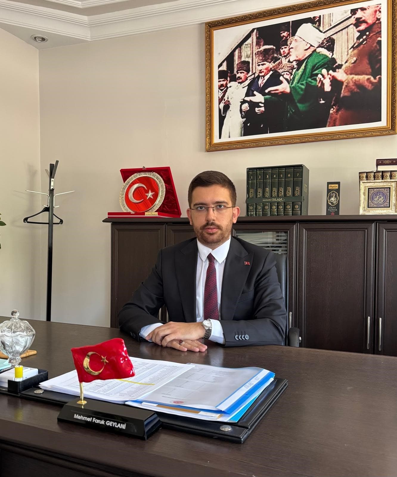 Mehmet Faruk Geylani, Gevaş İlçe Müftülüğü Görevine Başladı
