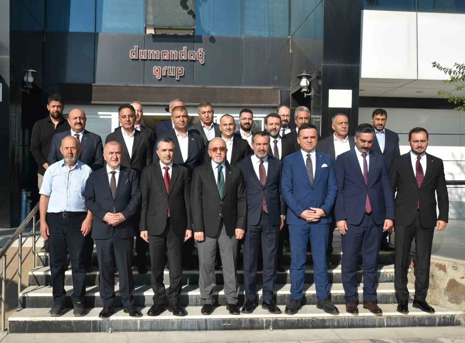 Başkan Dumandağ, Adalet Bakan Yardımcısı Aydoğdu ve Yerel Protokolüyle Buluştu