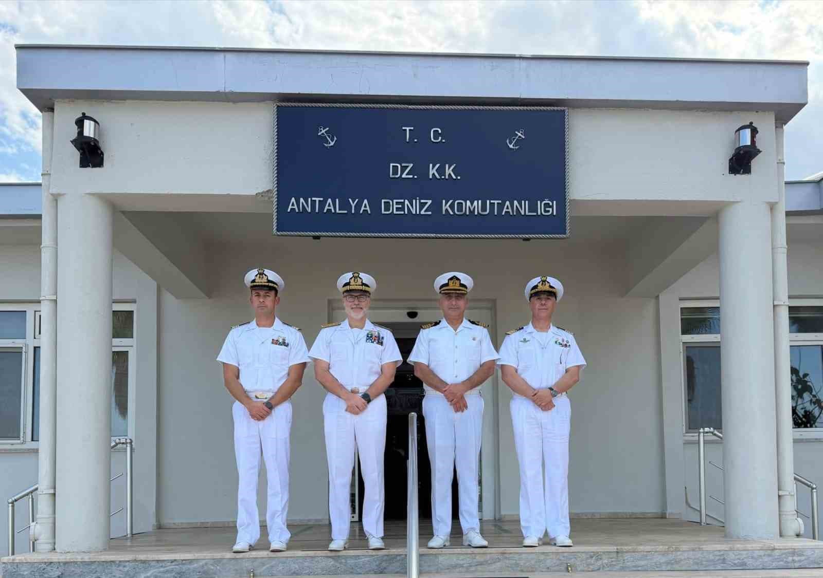 İtalya Fırkateyni ITS Luigi Rizzo, Antalya'da Liman Ziyareti Gerçekleştirdi