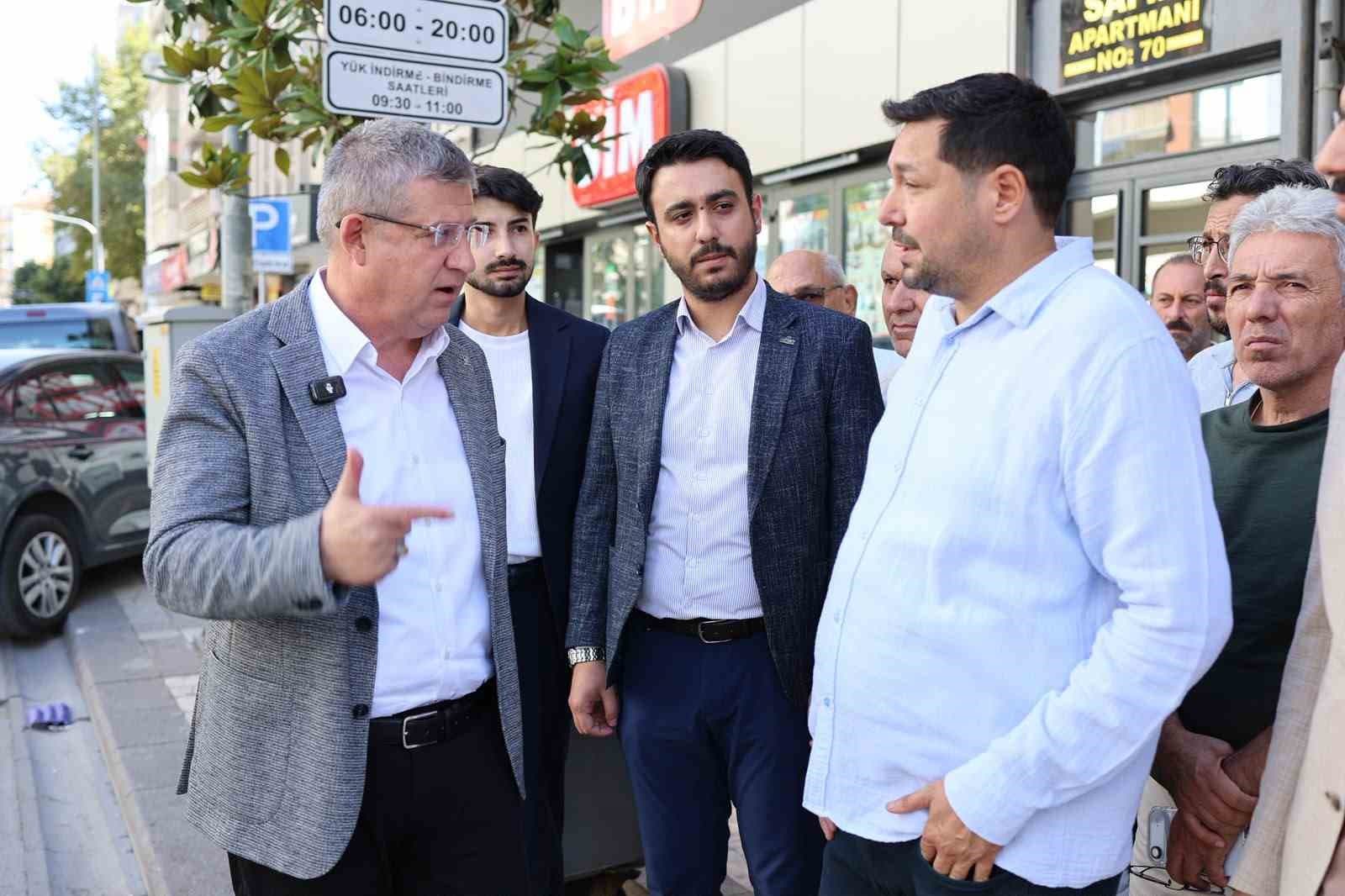AK Parti İl Başkanı Subaşıoğlu, İstiklal Caddesi'nde Esnafın Şikayetlerini Dinledi