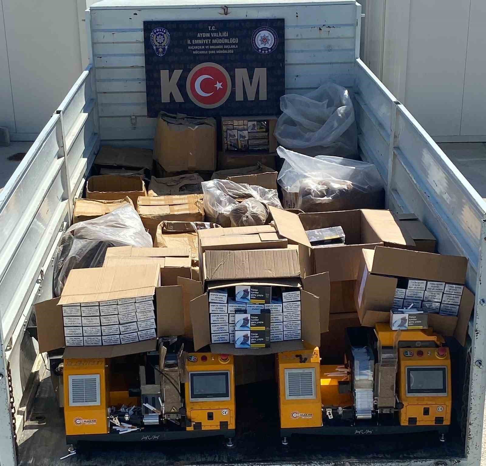 Aydın Efeler'de Kaçak Tütün Operasyonu: Üç Şüpheli Yakalandı