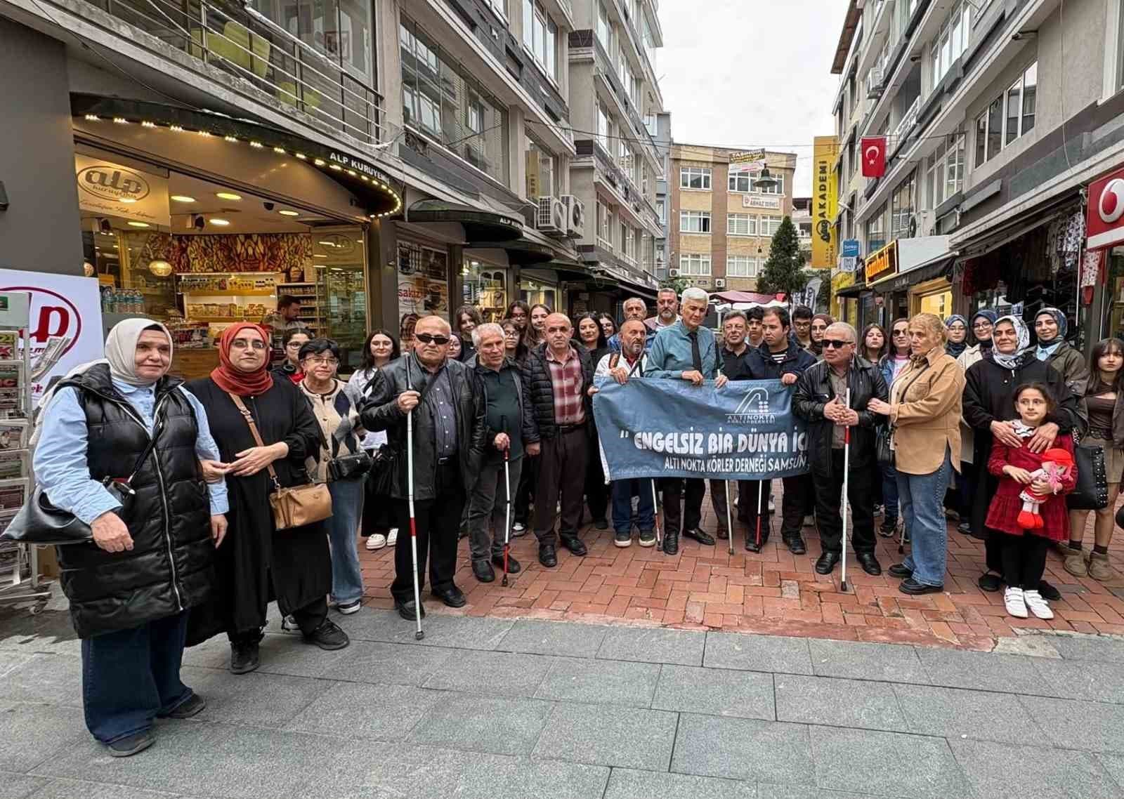 Görme engellilerden ’erişilebilirlik’ çağrısı