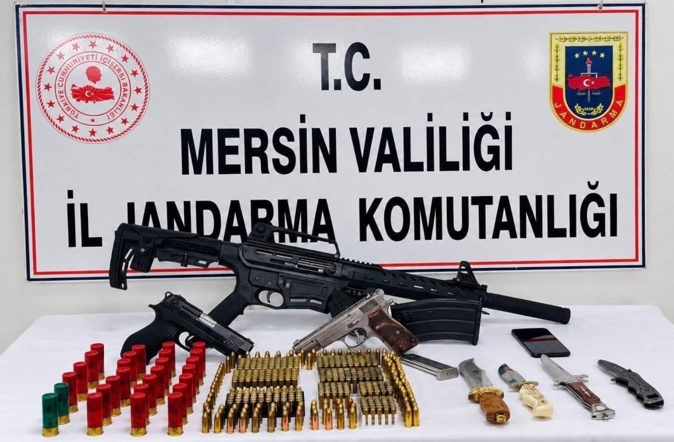 Mersin'de Silah Kaçakçılığı Operasyonu: Bir Şüpheli Tutuklandı
