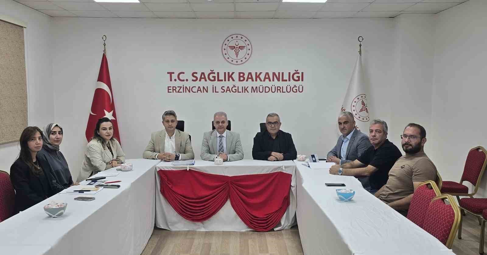 Erzincan İl Sağlık Müdürlüğü İş Yeri Disiplin Kurulu Toplantısı Yapıldı