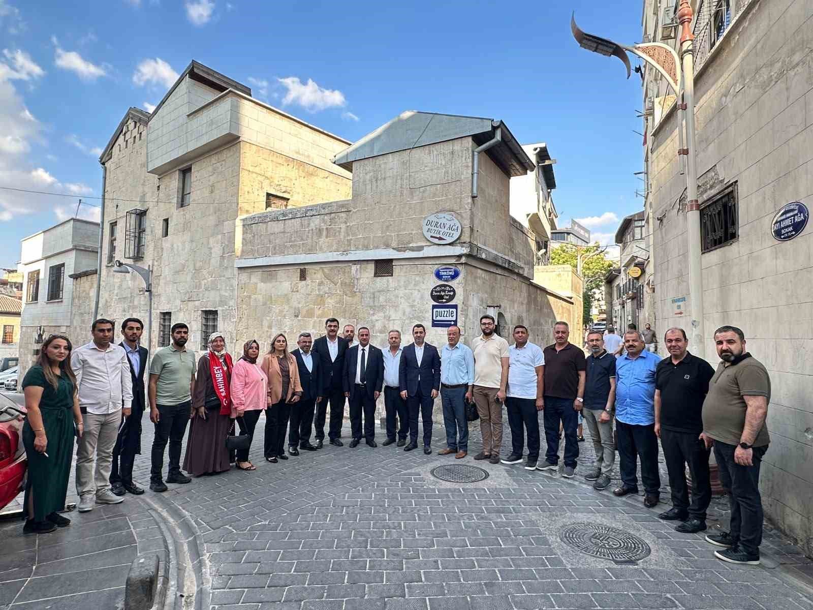 Gaziantep Milletvekili Bozgeyik, Kentin Ticari ve Sosyal Yapısını İnceledi