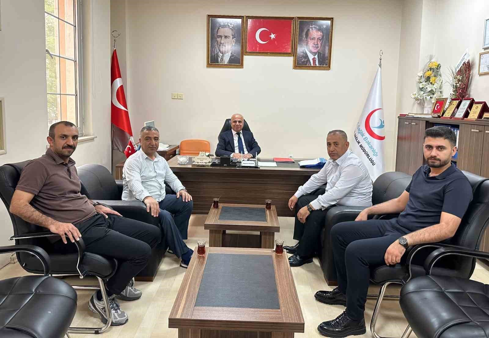 Sağlık-Sen Şırnak ve Mardin, Bölgesel Sağlık Sorunları Üzerine Görüşme Yaptı