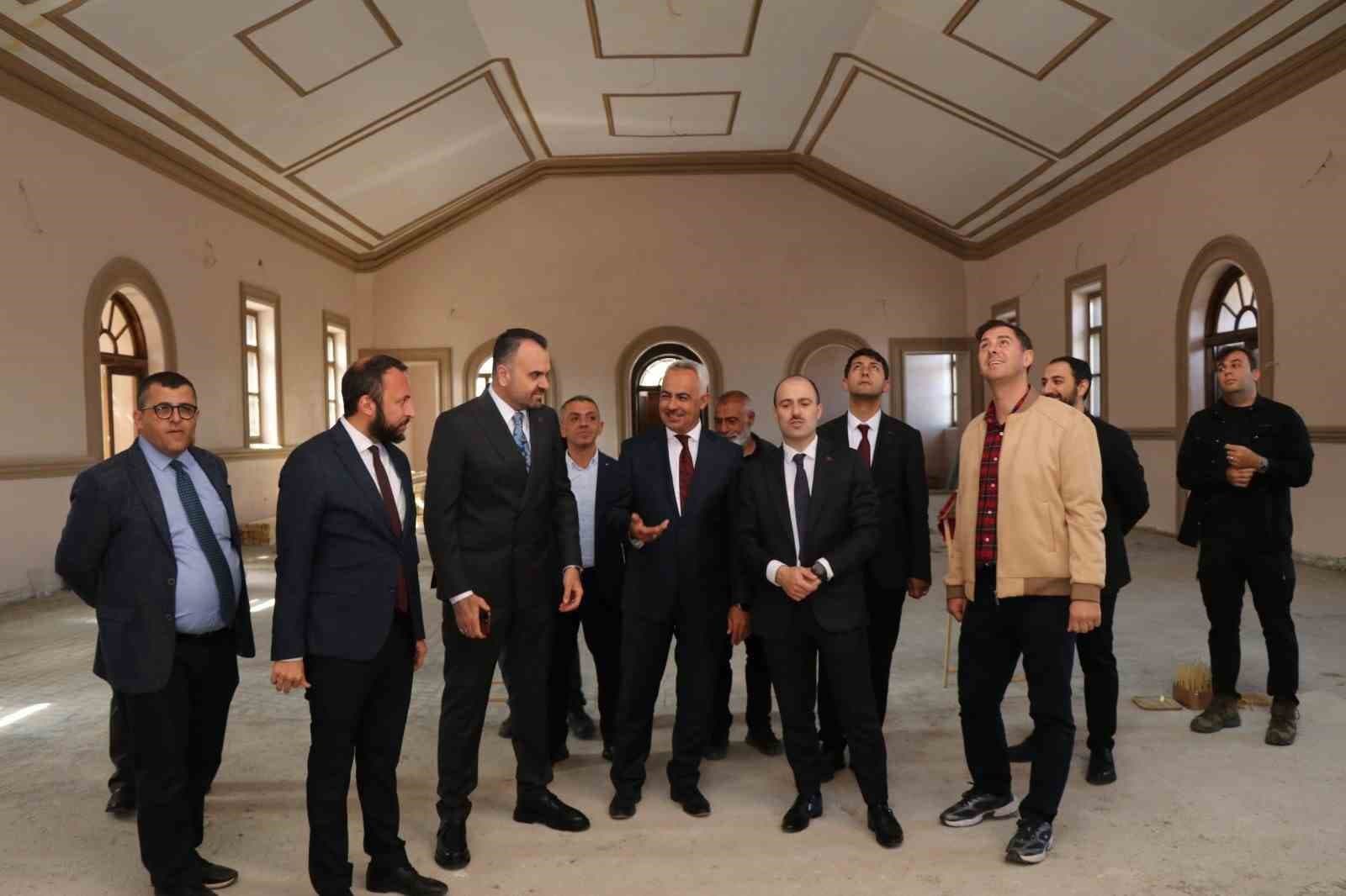 Oltu'da Tarihi Yapı Dönüşümü İçin Proje İncelemesi Yapıldı