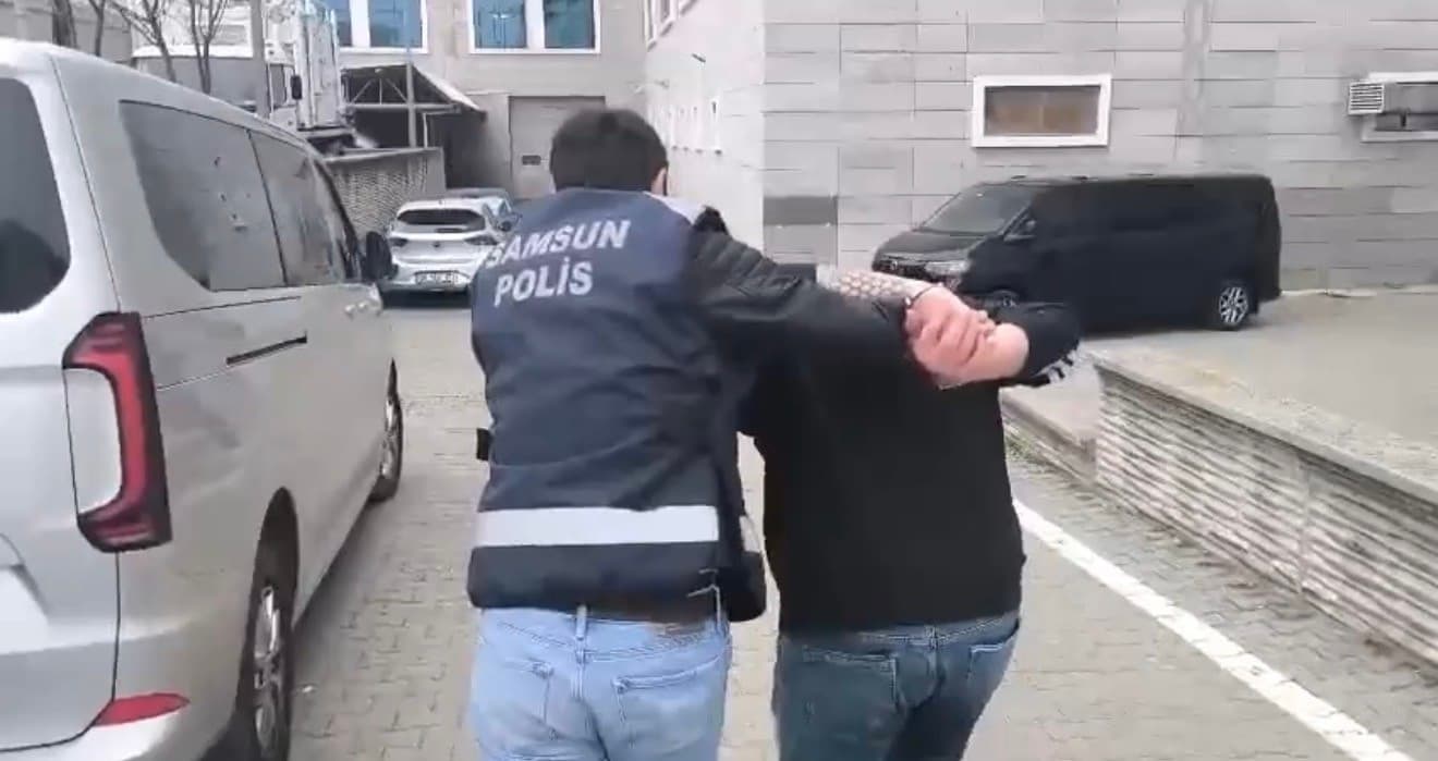 Samsun'da 8 Yıl 4 Ay Hapis Cezasıyla Aranan Kişi Yakalandı