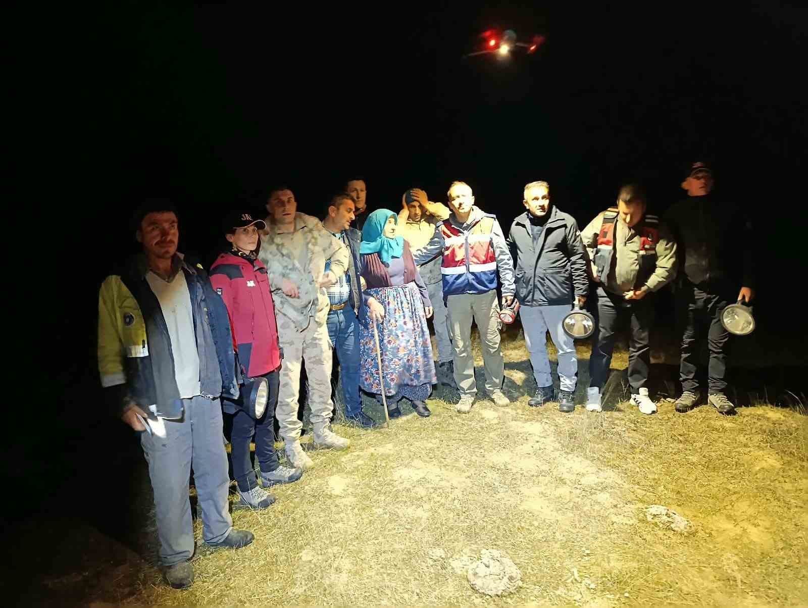 Bursa'da Kayıp Yaşlı Kadın Dron Teknolojisiyle Bulundu