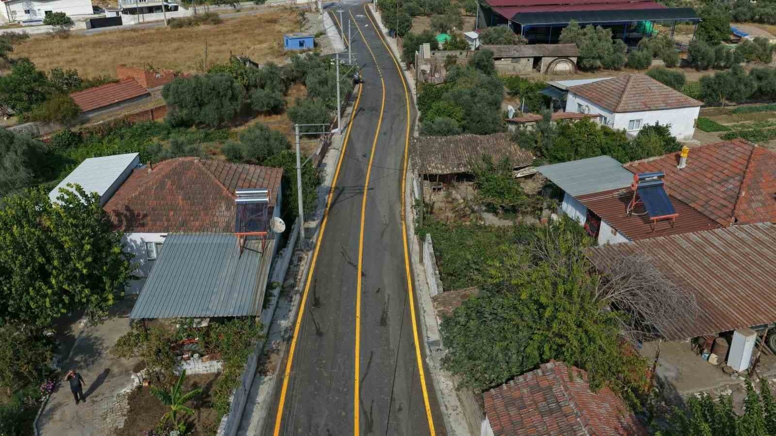 Dereköy'de Ulaşım Güzergahı Asfaltla Yenilendi