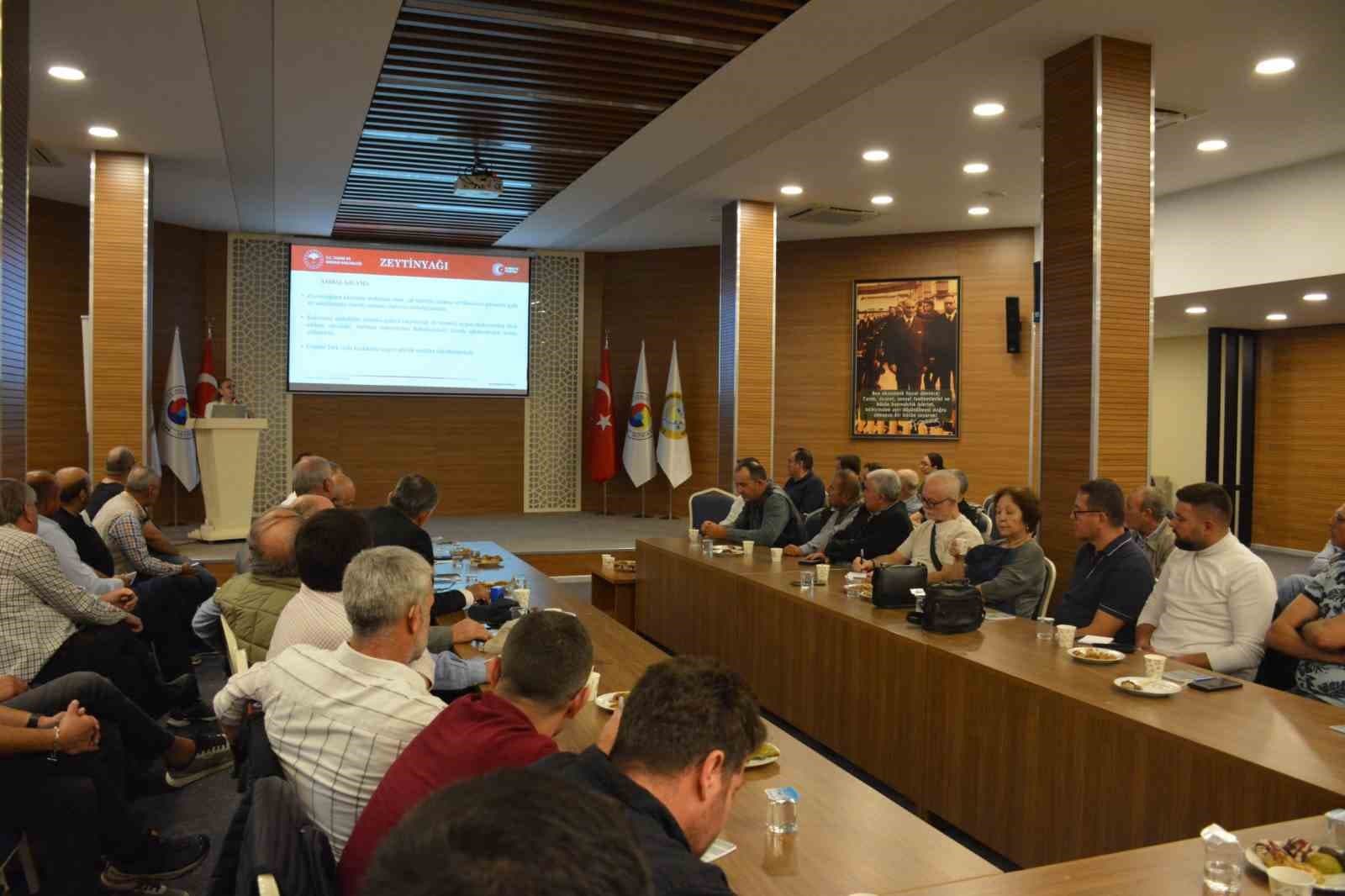 Manisa'da Zeytin ve Zeytinyağı Sektörünün Geleceği Tartışıldı