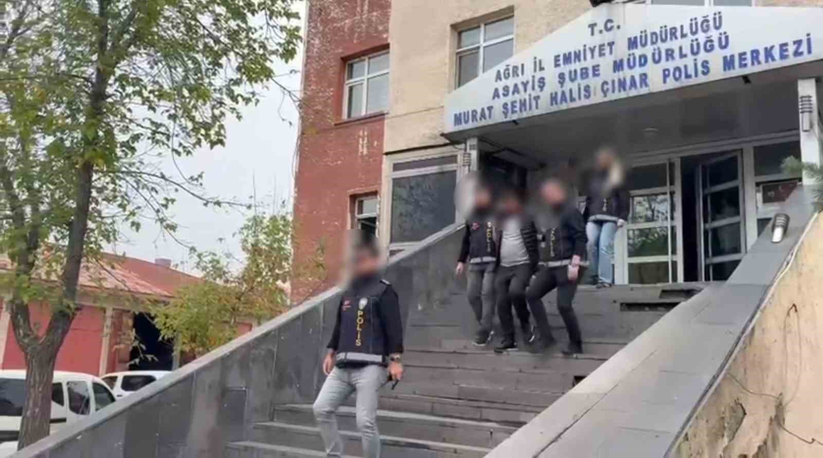 Ağrı'da Kesinleşmiş Hapis Cezası Olan Firari Yakalandı