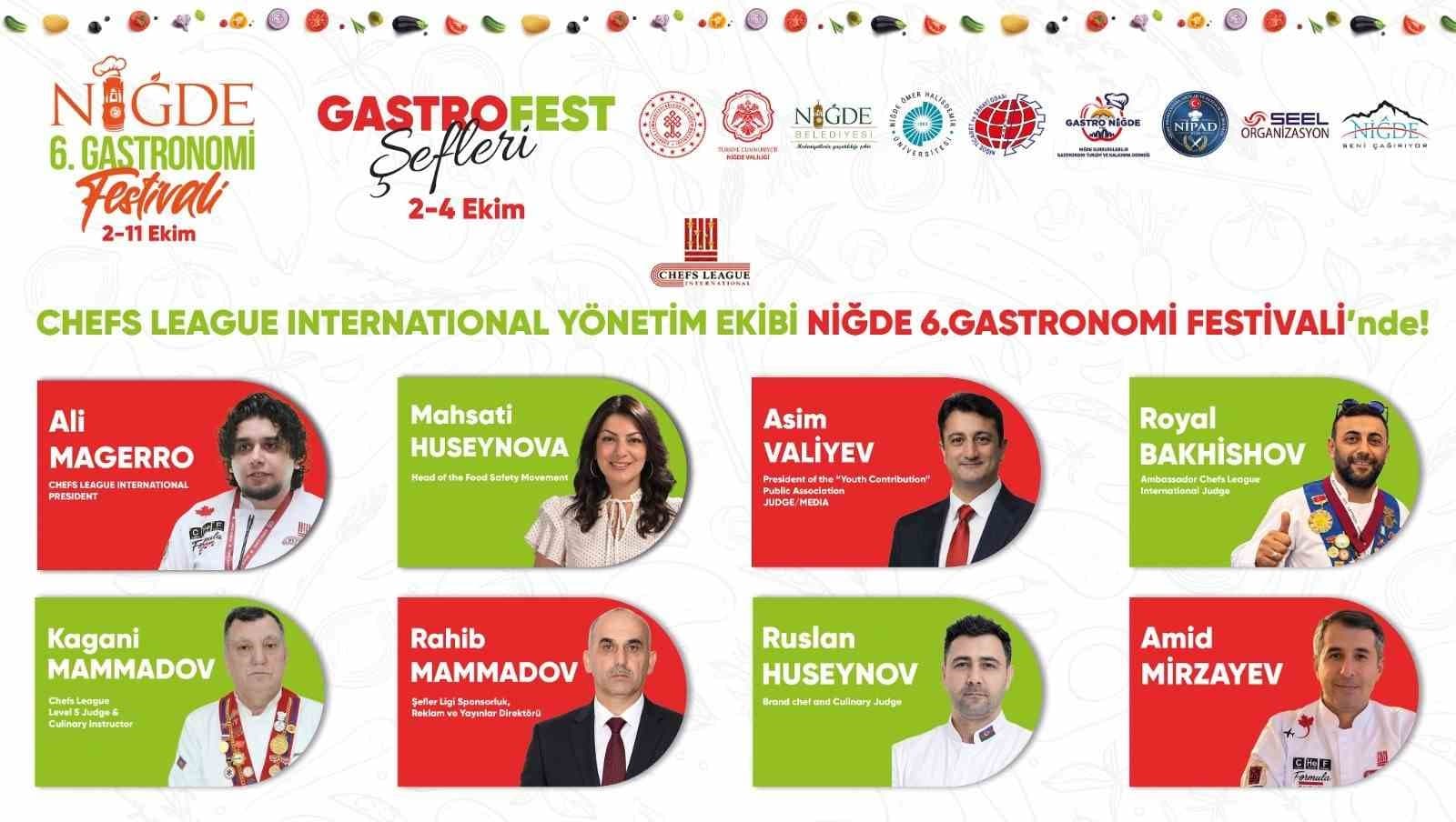 Niğde'de Gastronomi Festivali için Geri Sayım Başladı