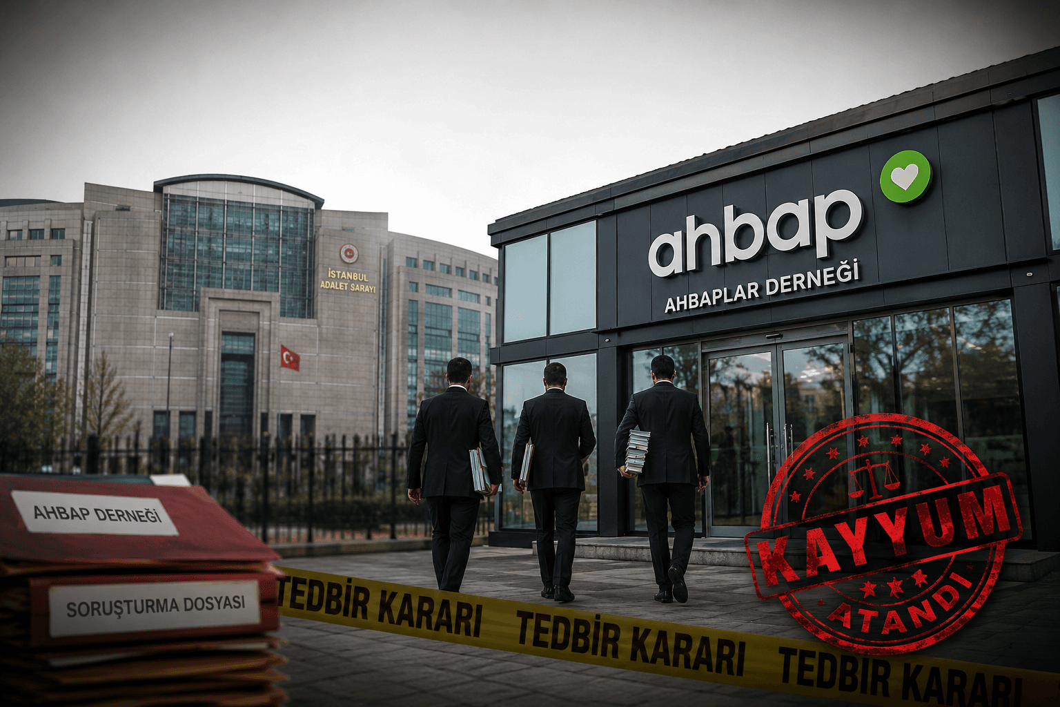 AHBAP DERNEĞİ'NDE KAYYUM DÖNEMİ BAŞLADI