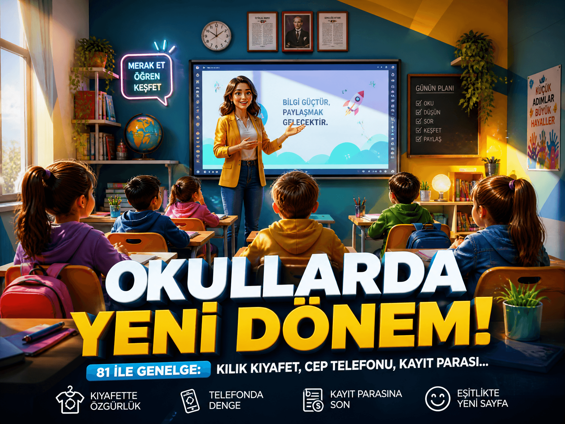 MEB’den yeni eğitim yılına hazırlık: Kılık kıyafet, cep telefonu ve kayıt parası düzenlemeleri