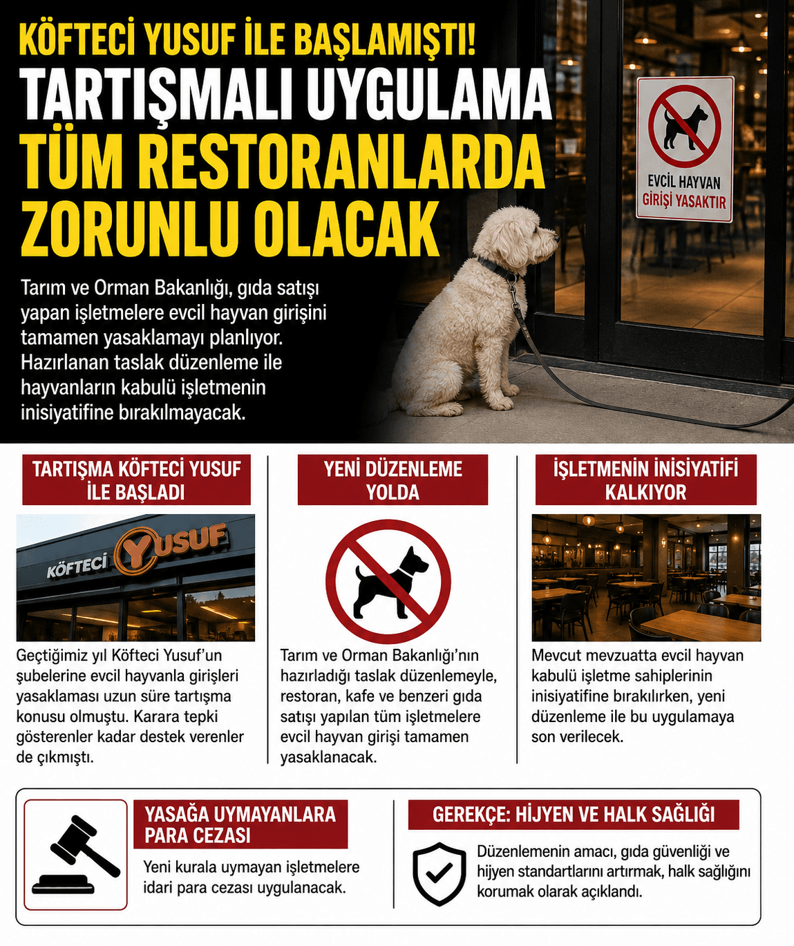 KÖFTECİ YUSUF İLE BAŞLAYAN TARTIŞMA TÜM RESTORANLARI ETKİLEYECEK