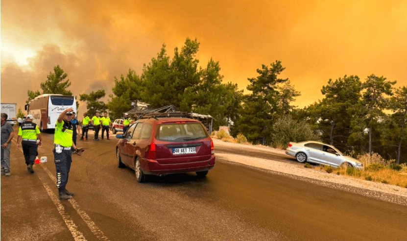 MUĞLA'DA ORMAN YANGINI KABUSU!