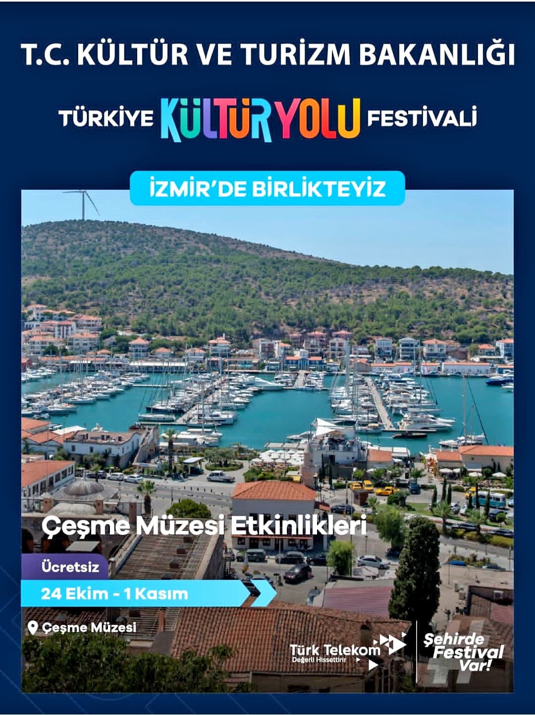 Çeşme, Kültür Yolu Festivali’ne hazırlanıyor