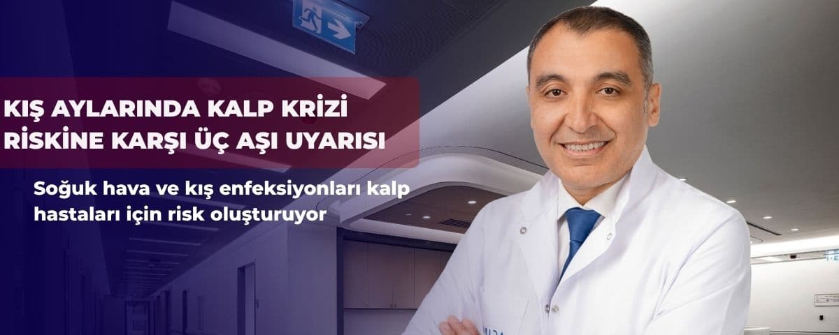 Kış aylarında kalp krizi riskine karşı üç aşı uyarısı