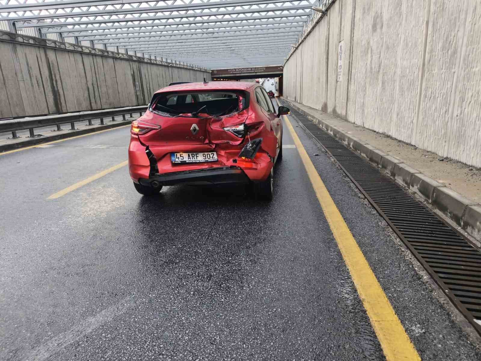Yağışlı Hava Kazaları Aydın'da Yaşandı