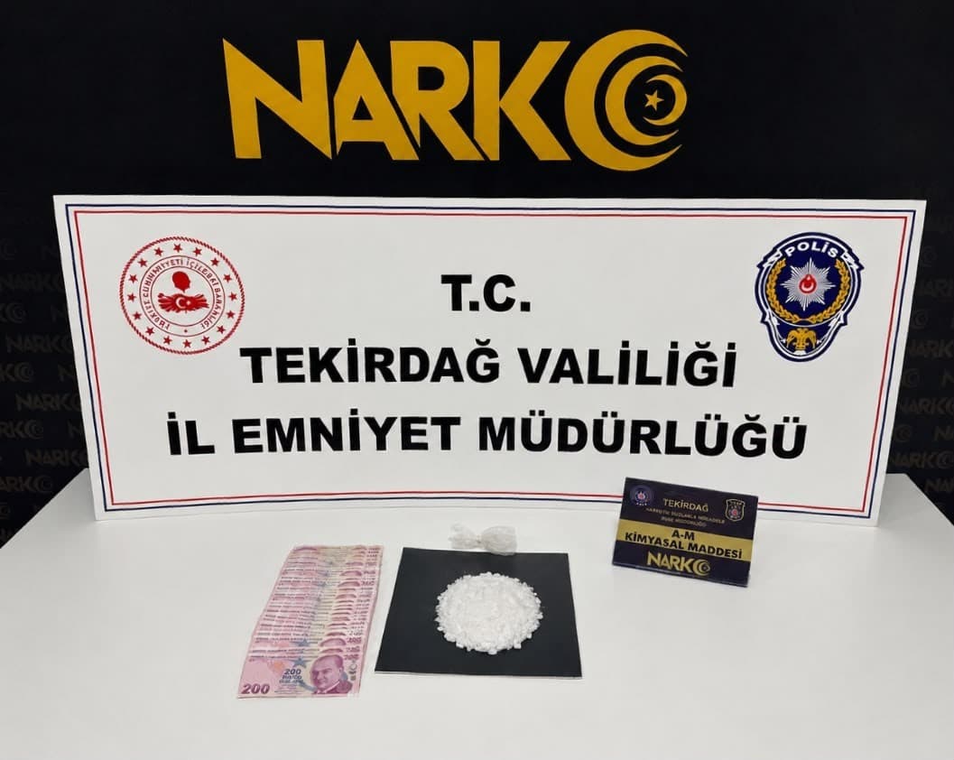 Tekirdağ'da Uyuşturucu Operasyonlarında 121 Şüpheli Hakkında Adli İşlem