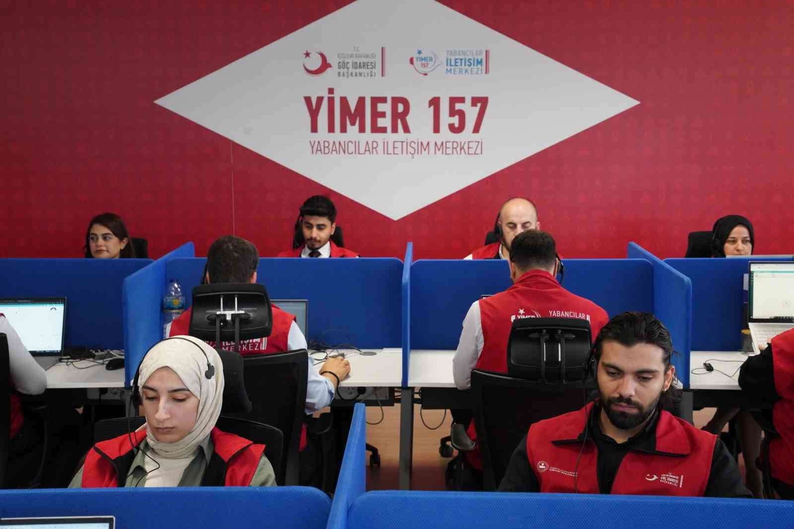 YİMER 157, On Bir Yılda 27,7 Milyon Çağrıyı Yönetti: Göç İdaresi Başkanı Yazıcı Ziyaret Etti