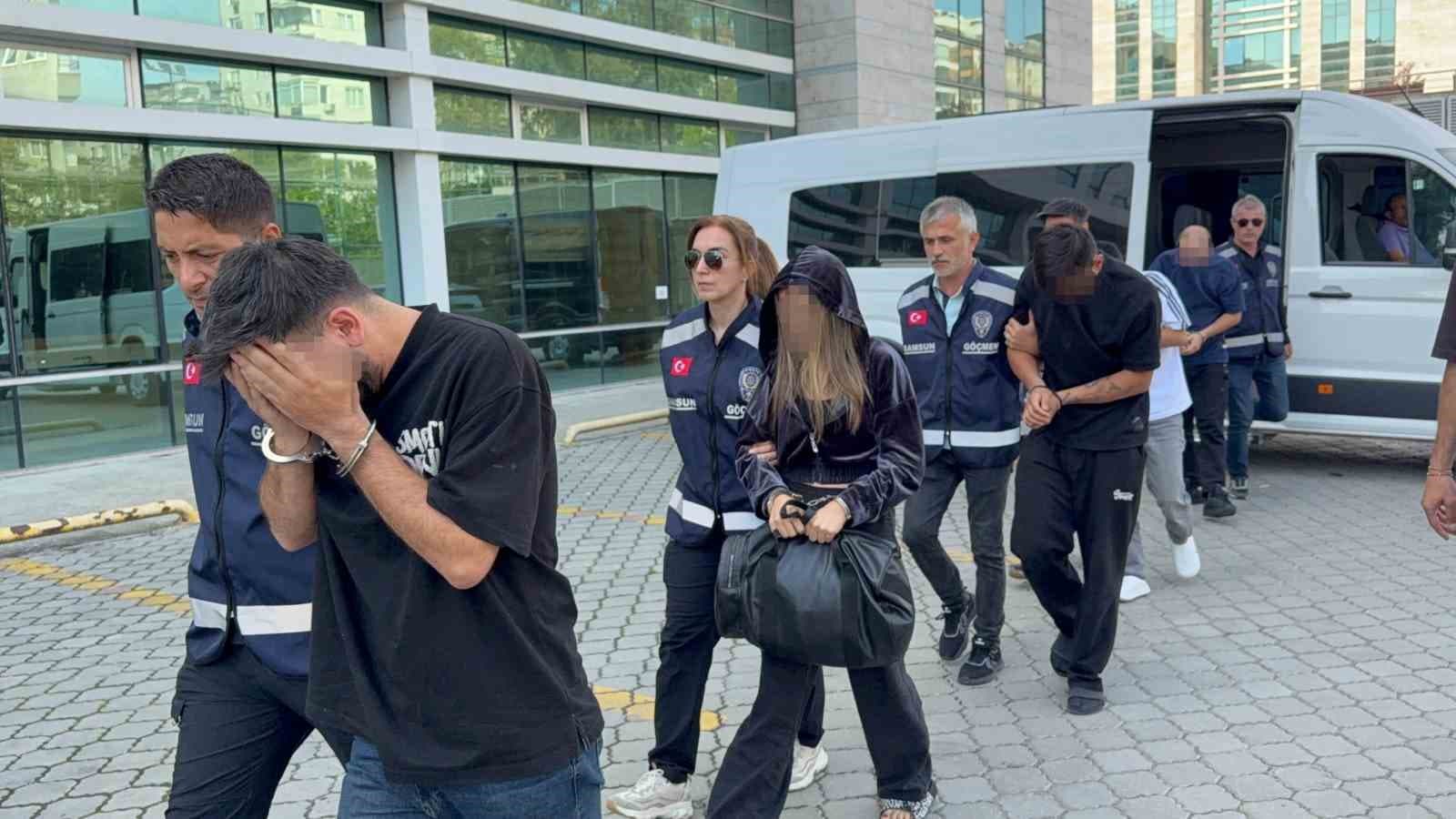 Samsun'da Fuhuş Çetesi Operasyonu: Dört Kişi Tutuklandı
