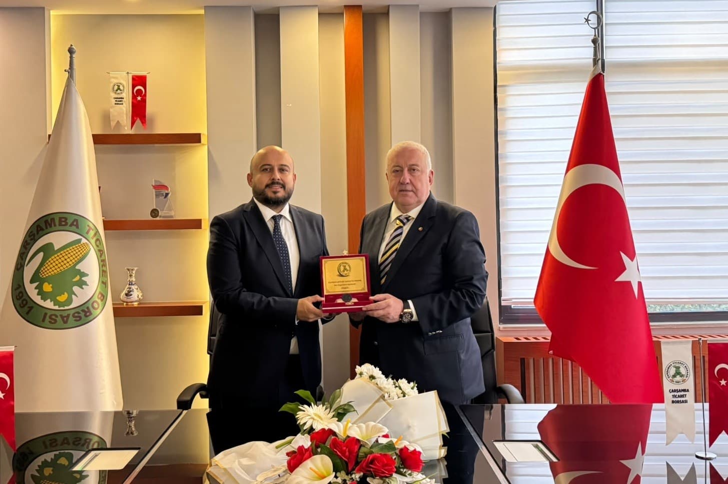 Çarşamba Ticaret Borsası'nda Yönetim Kurulu Başkanlığı Devri