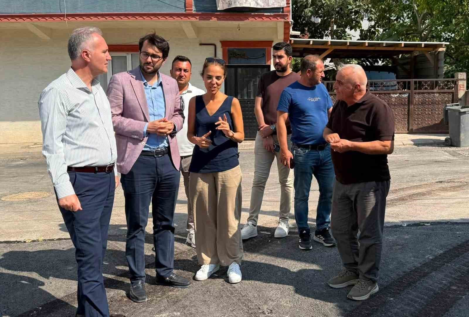 İnegöl'de BUSKİ'nin Altyapı Çalışmaları Sürüyor