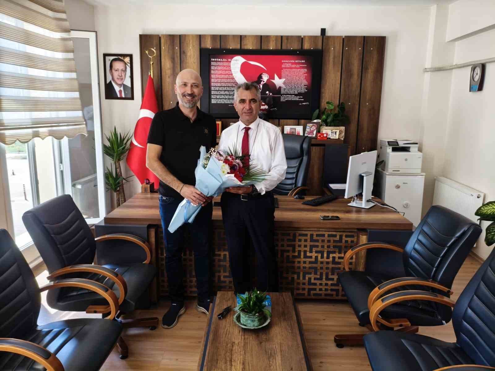 Söke Belediye Başkanı ve İlçe Milli Eğitim Müdürü Görüşme Yaptı